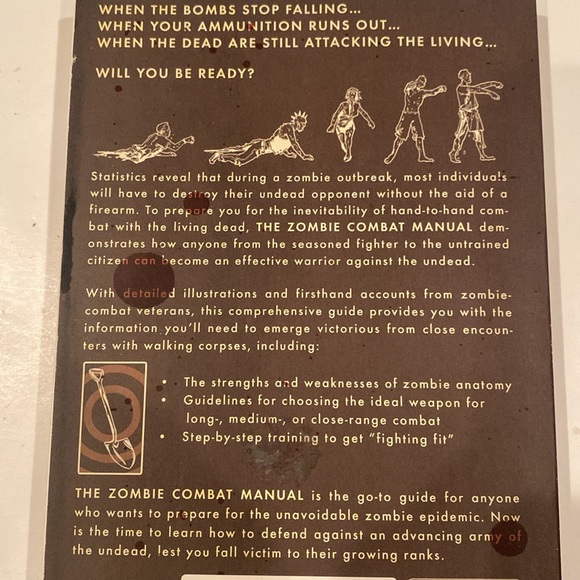 “The Zombie Combat Manual,” Paperback - Picture 2 of 2